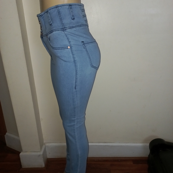 NWT Geso High Waist Stretch Skinny Jeans Womens Size 9 - Picture 3 of 13